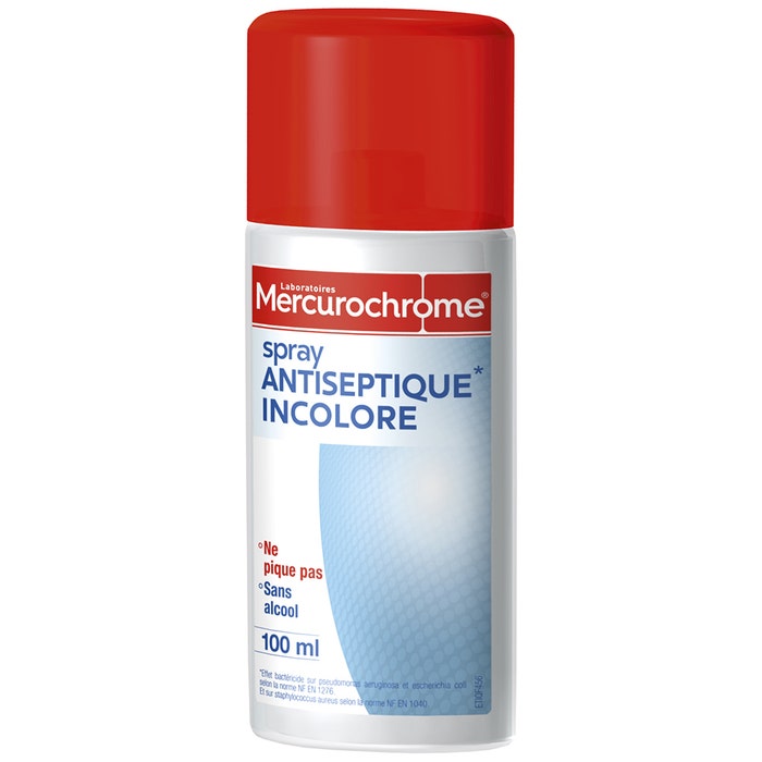 Spray Antiséptico Incoloro 100 ml Mercurochrome