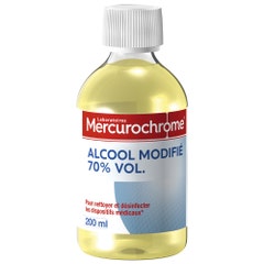 Mercurochrome Alcohol 70% vol modificado 200 ml
