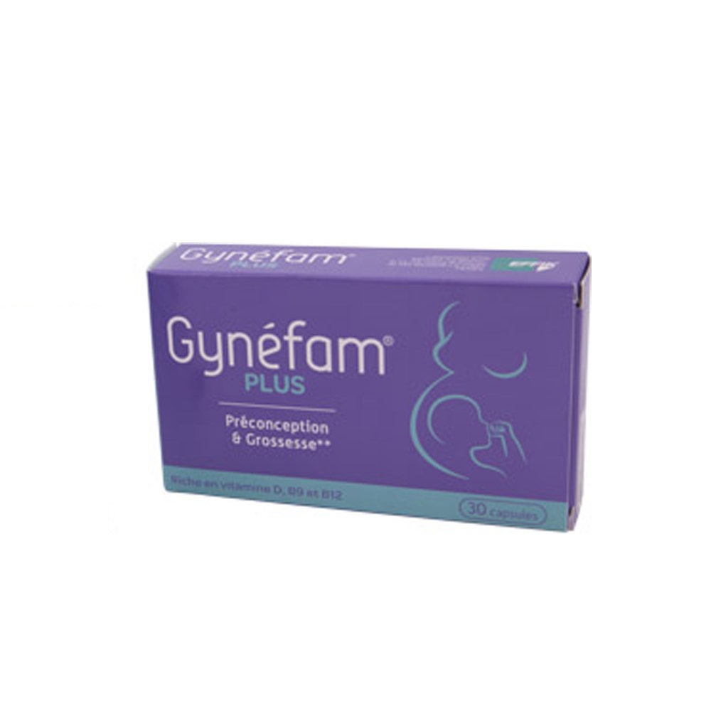 Effik Gynéfam Plus 30 cápsulas Gynéfam Effik Mujeres embarazadas 30 cápsulas