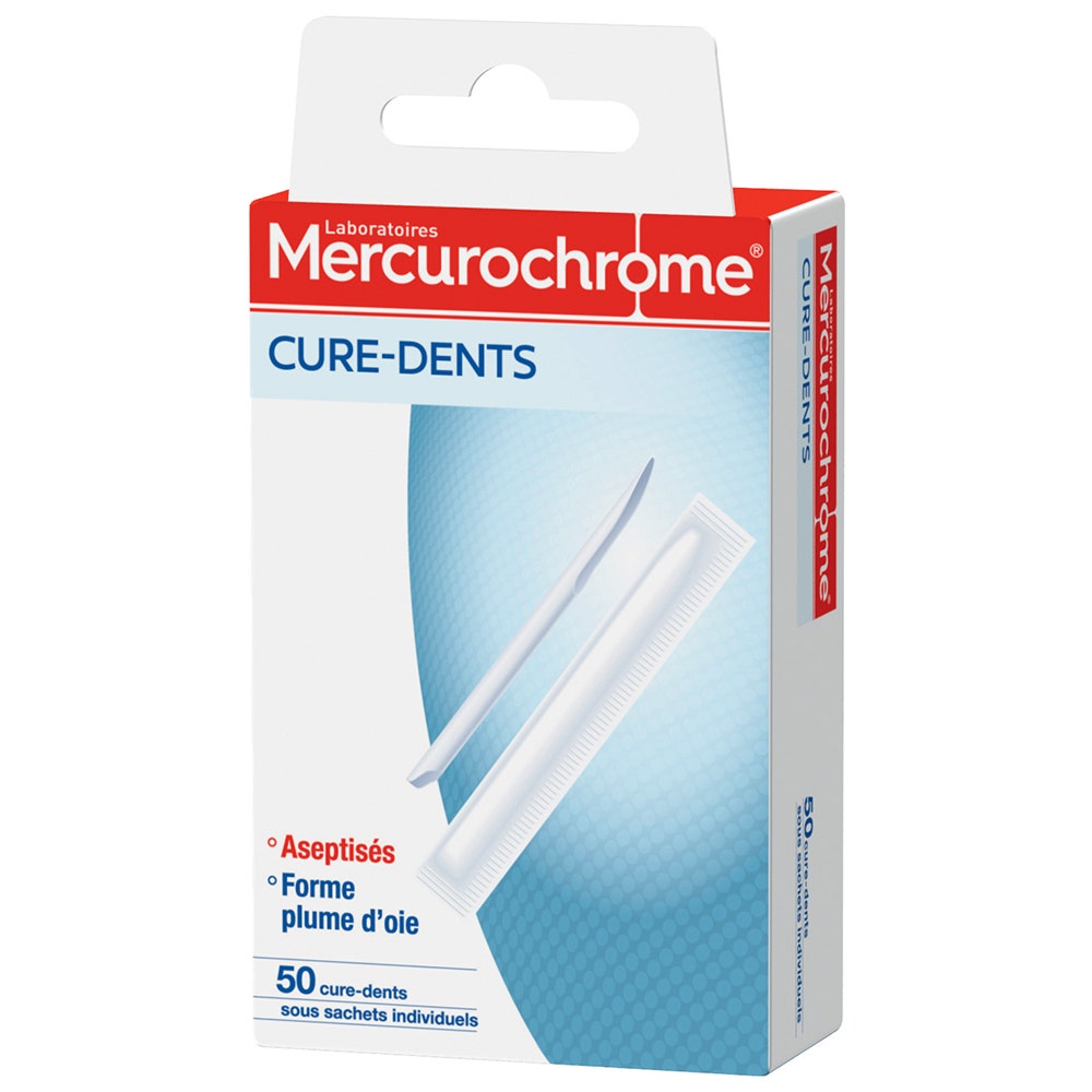 Mercurochrome Cura dental aséptica X50