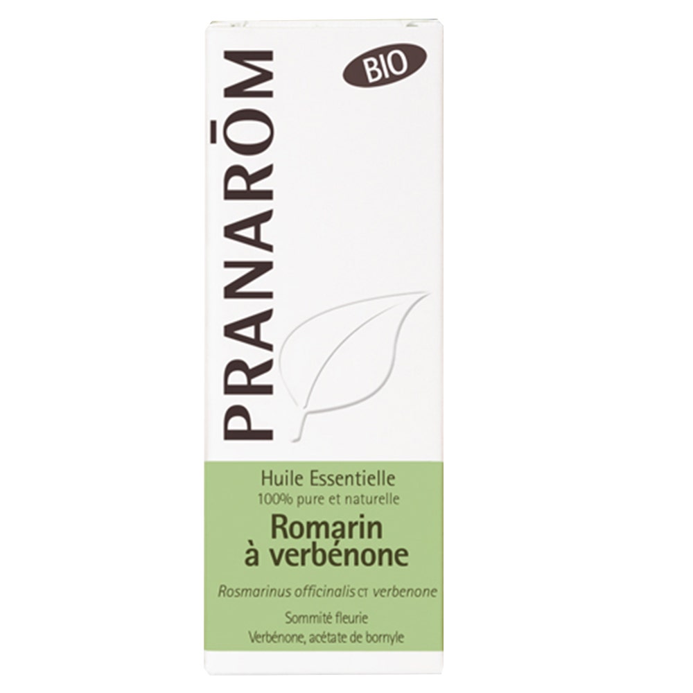 Pranarôm Aceites Esenciales Aceite Esencial Romero Qt Verbenona Sumidad Florida Bio 30 ml