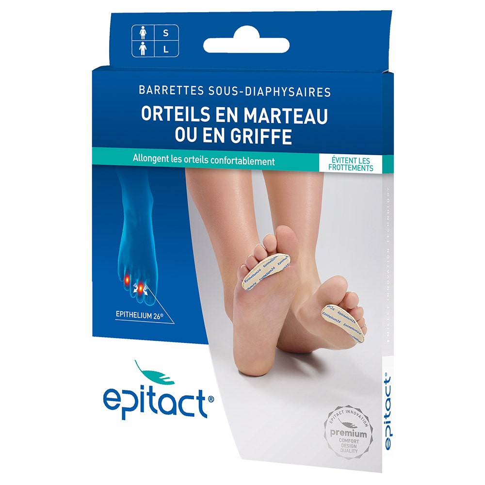 Epitact Epitelio 26 Dedo en martillo o en garra Barras subdiafisarias