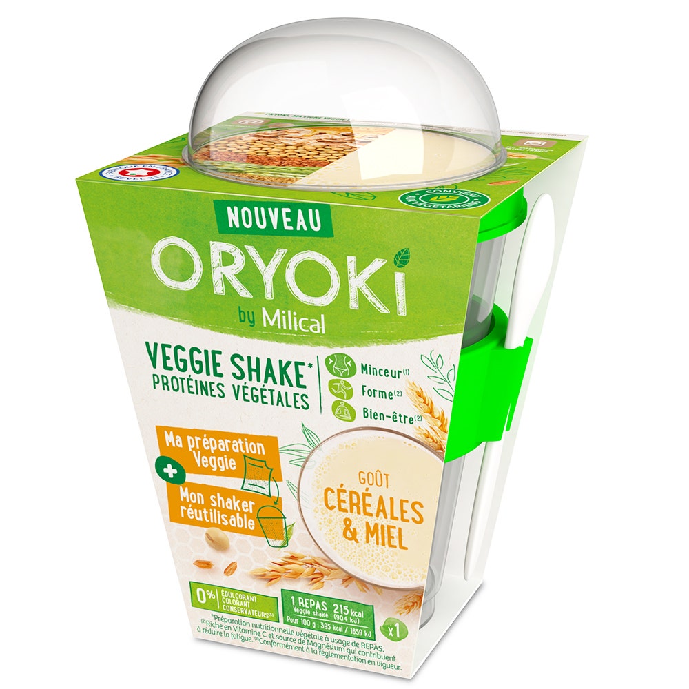 Milical Oryoki Shaker Veggie Shake 1 Porcion