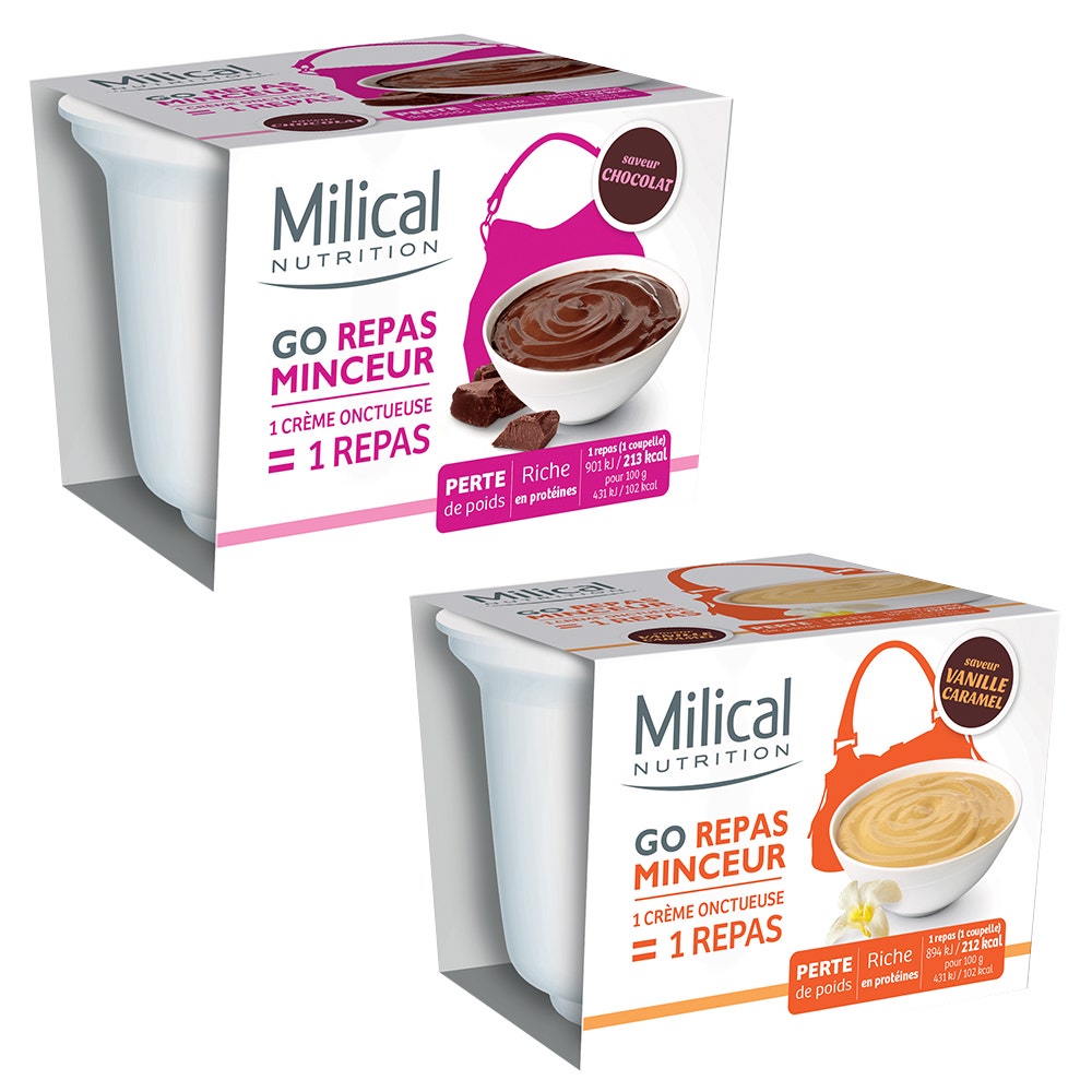 Milical Go Repas Minceur Crema Untuosa Copitas X1