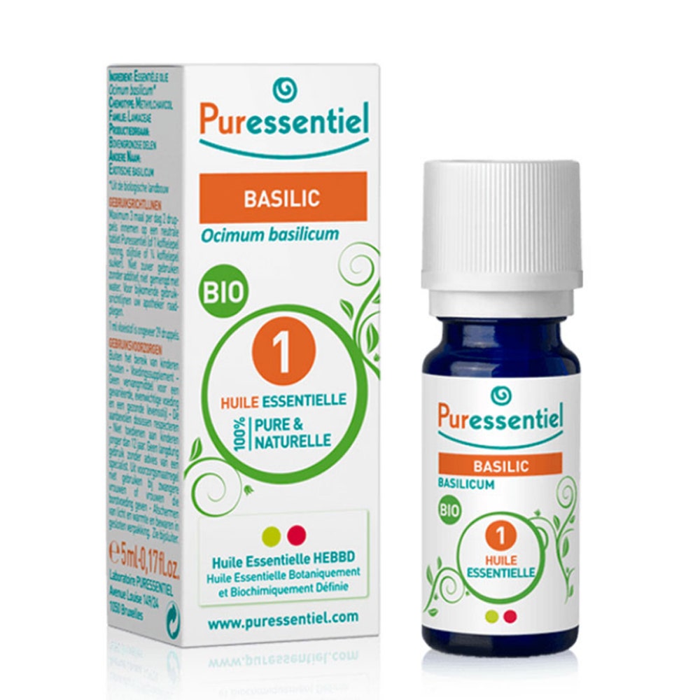 Puressentiel Aceites Esenciales Albahaca ecológica 5 ml