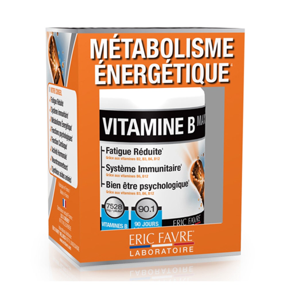 Eric Favre Vitamina B Max 90 Comprimidos
