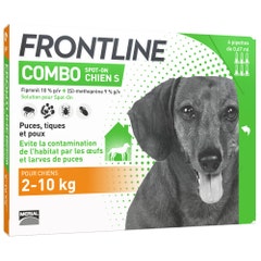 Frontline Combo Spot-on Perros S 2- 6 Pipetas De 6 Pipettes de 0,67ml