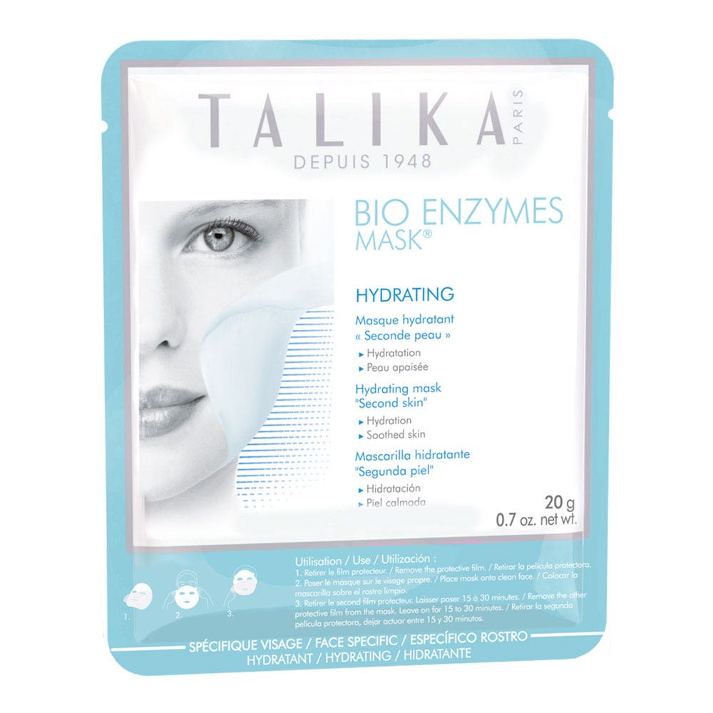 Talika Bio Enzymes Mascarilla hidratante segunda piel 20g