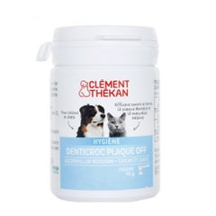 Clement-Thekan Denticroc Polvo Plaque Off Chien Chat 40 g
