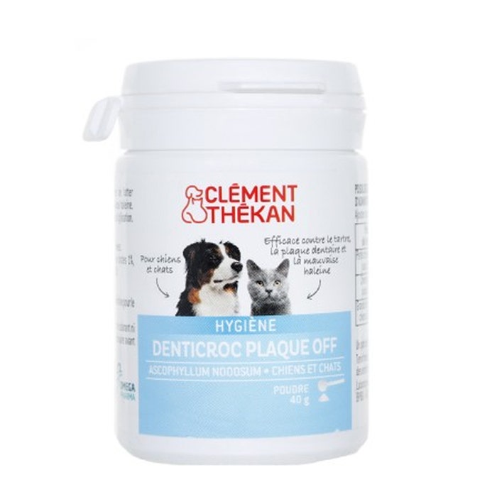 Denticroc Polvo Plaque Off 40 g Chien Chat Clement-Thekan