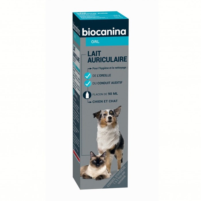 Leche Auricular Perro y Gato 90ml Biocanina