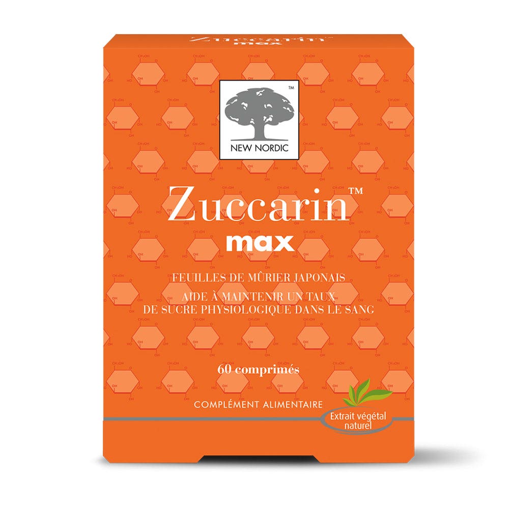 New Nordic Zuccarin Max 60 Comprimidos