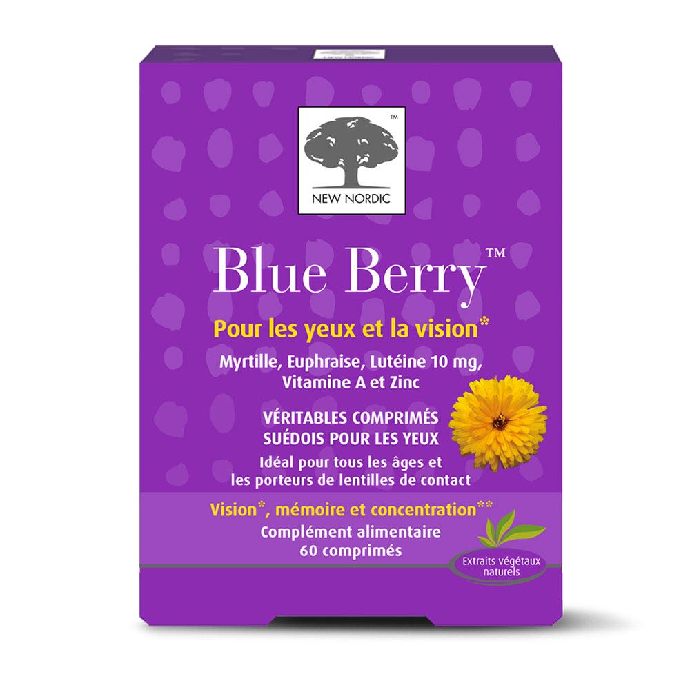 New Nordic Blue Berry 60 Comprimidos 60 Comprimes