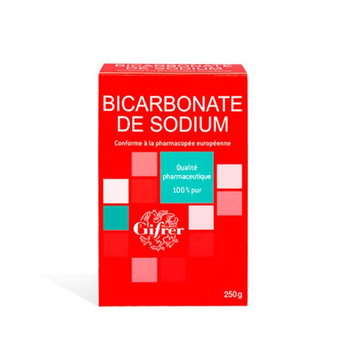 Bicarbonato de sodio 250g Gifrer