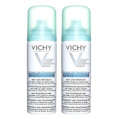 Vichy Déodorant Desodorante antitranspirante antimanchas Spray 2x125ml