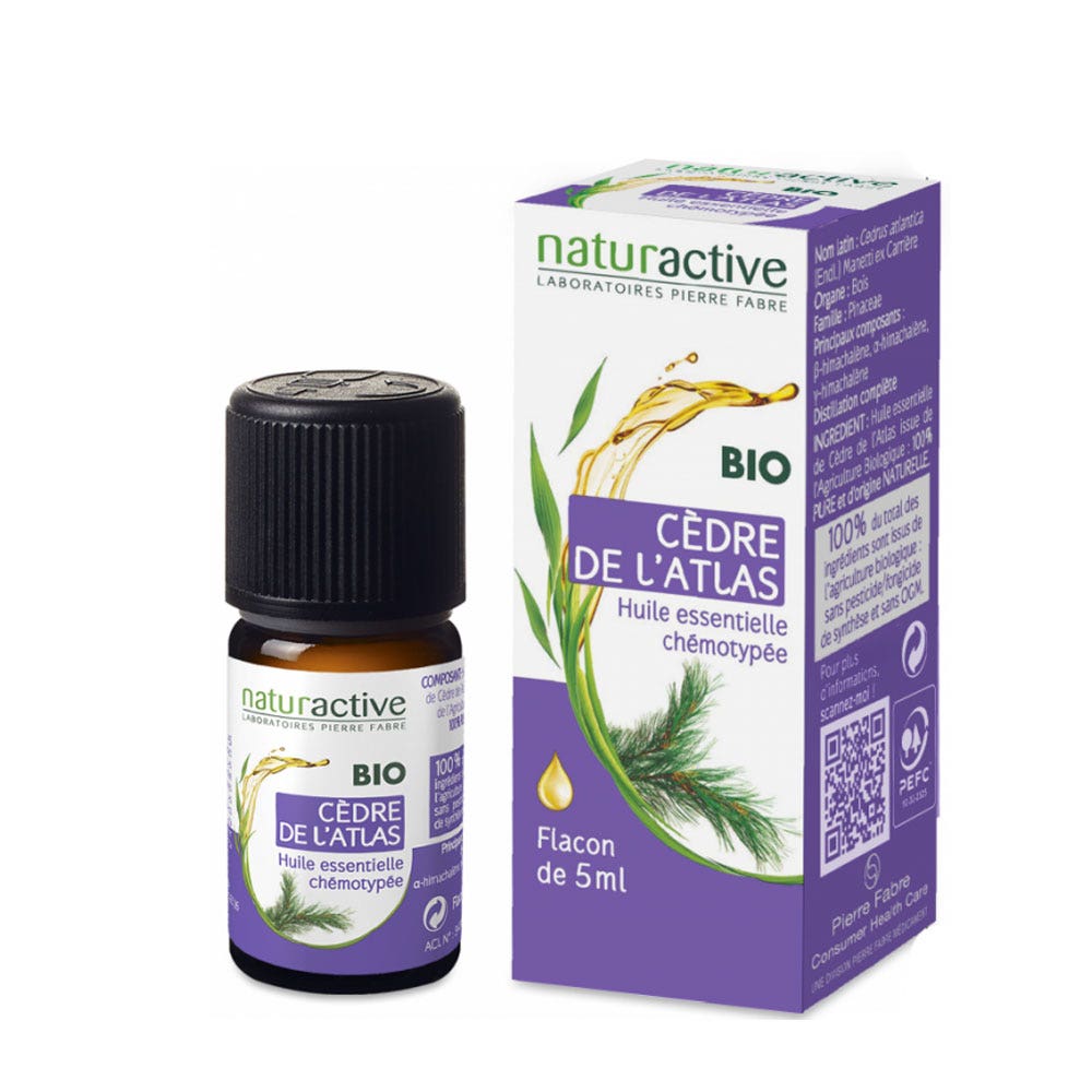 Naturactive Aceite esencial bio cedro del Atlas 5 ml