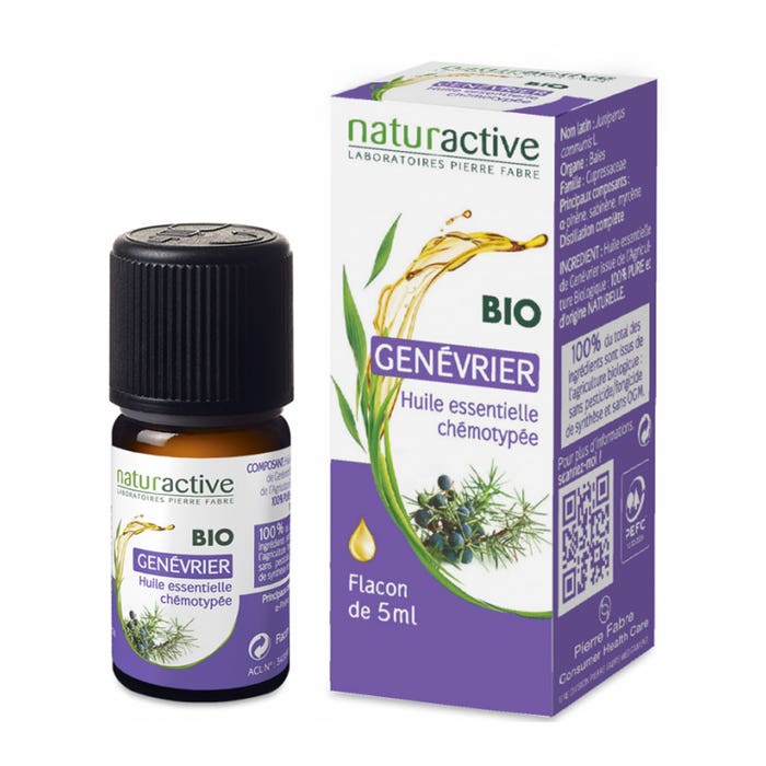 Aceite Esencial Bio Enebro 5 ml Naturactive