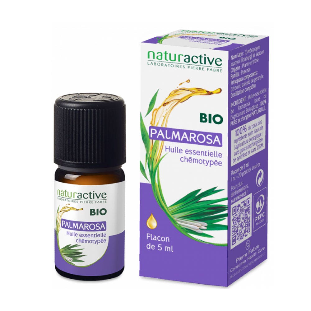 Naturactive Aceite esencial palmarosa bio 5 ml