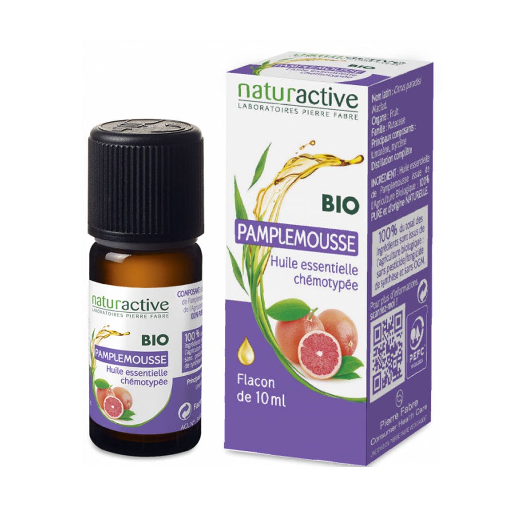 Naturactive Aceite esencial bio pomelo 10 ml