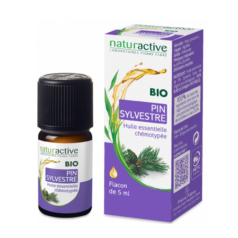 Naturactive Aceite esencial bio pino silvestre 5 ml