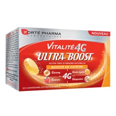 Forté Pharma Ultra Boost 4G Vitalité Ultra Boost 20 Comprimidos Efervescentes