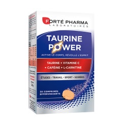 Forté Pharma Taurina Power 30 Comprimidos