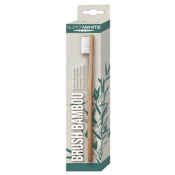 Cepillo de dientes de bambú Superwhite