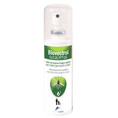 Pharmavoyage Biovectrol Spray repelente de insectos de eucalipto 80 ml