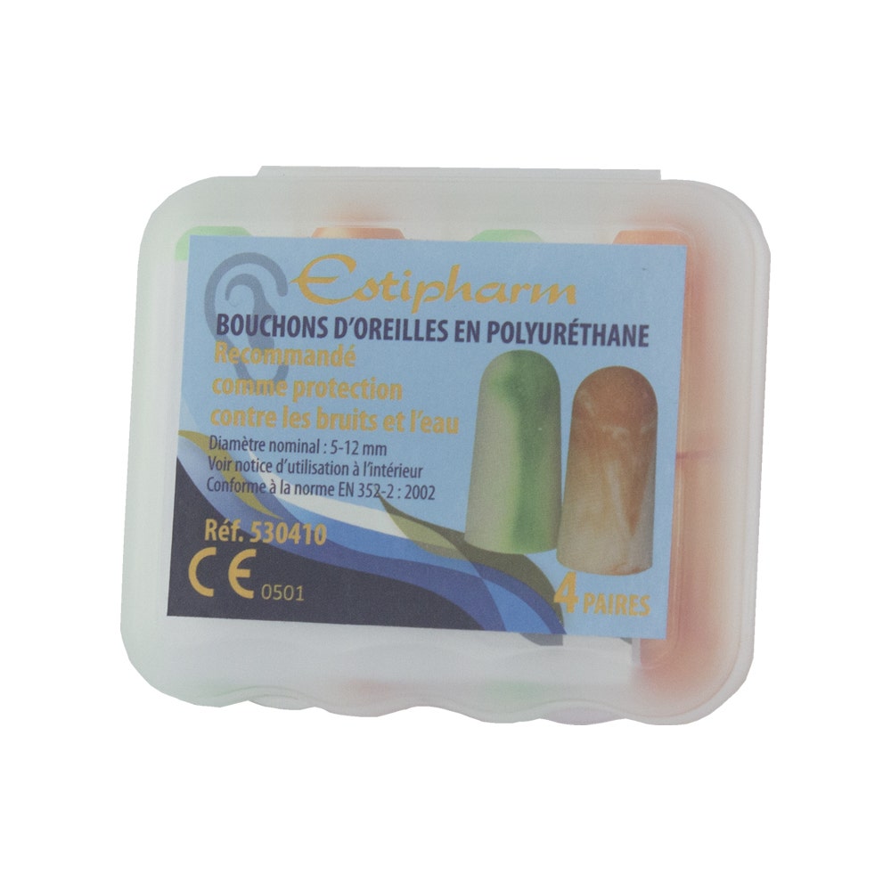 Estipharm Tapones Para Los Oidos De Poliuretano X4