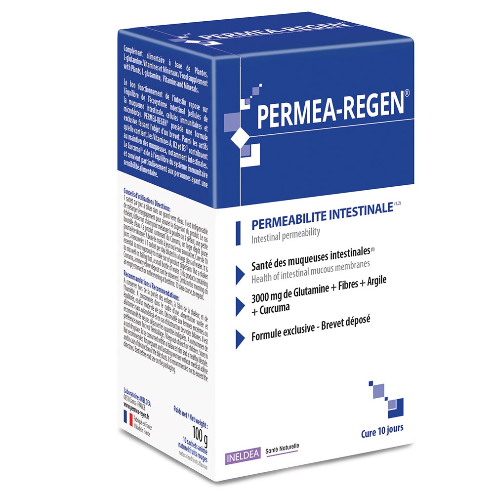 Ineldea Santé Naturelle Permea-regen 10 sobres