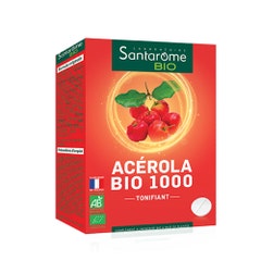 Santarome Acerola 1000 Bio 20 Comprimidos Vitamine C naturelle 20 Comprimes