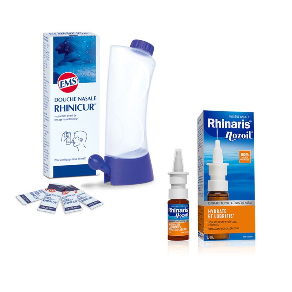 Rhinicur Rhinicur Limpiador Nasal + 4 Sobres Lavado Salino + Spray Nasal Rhinaris Gratis 10 ml