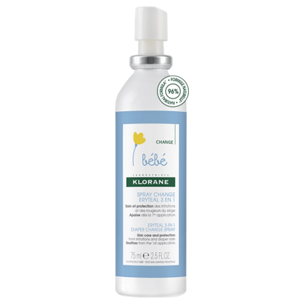 Klorane Bebé Spray para cambio Eryteal 3 en 1 75ml