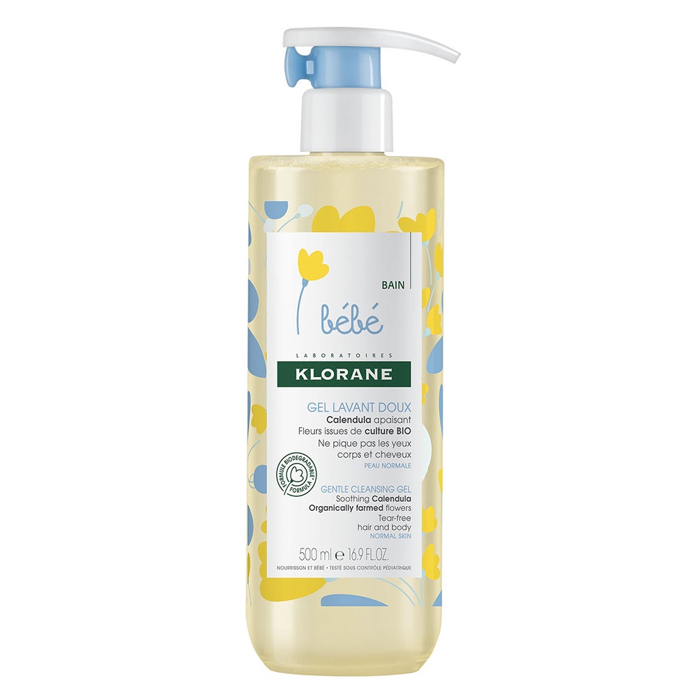 Klorane Bebé Gel limpiador suave 500ml