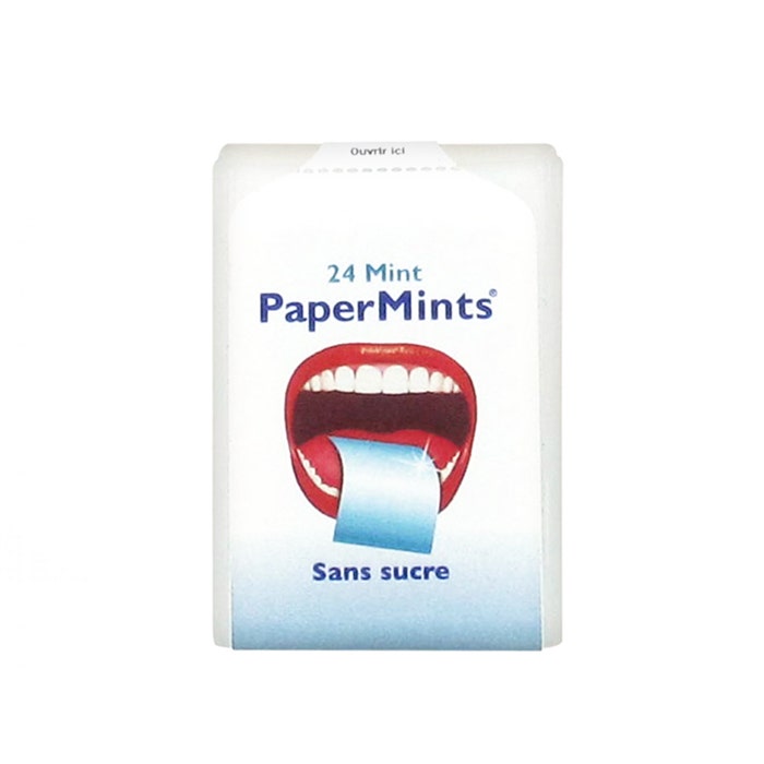 Fresh Breath Sábanas sin azúcar X24 Paper Mints