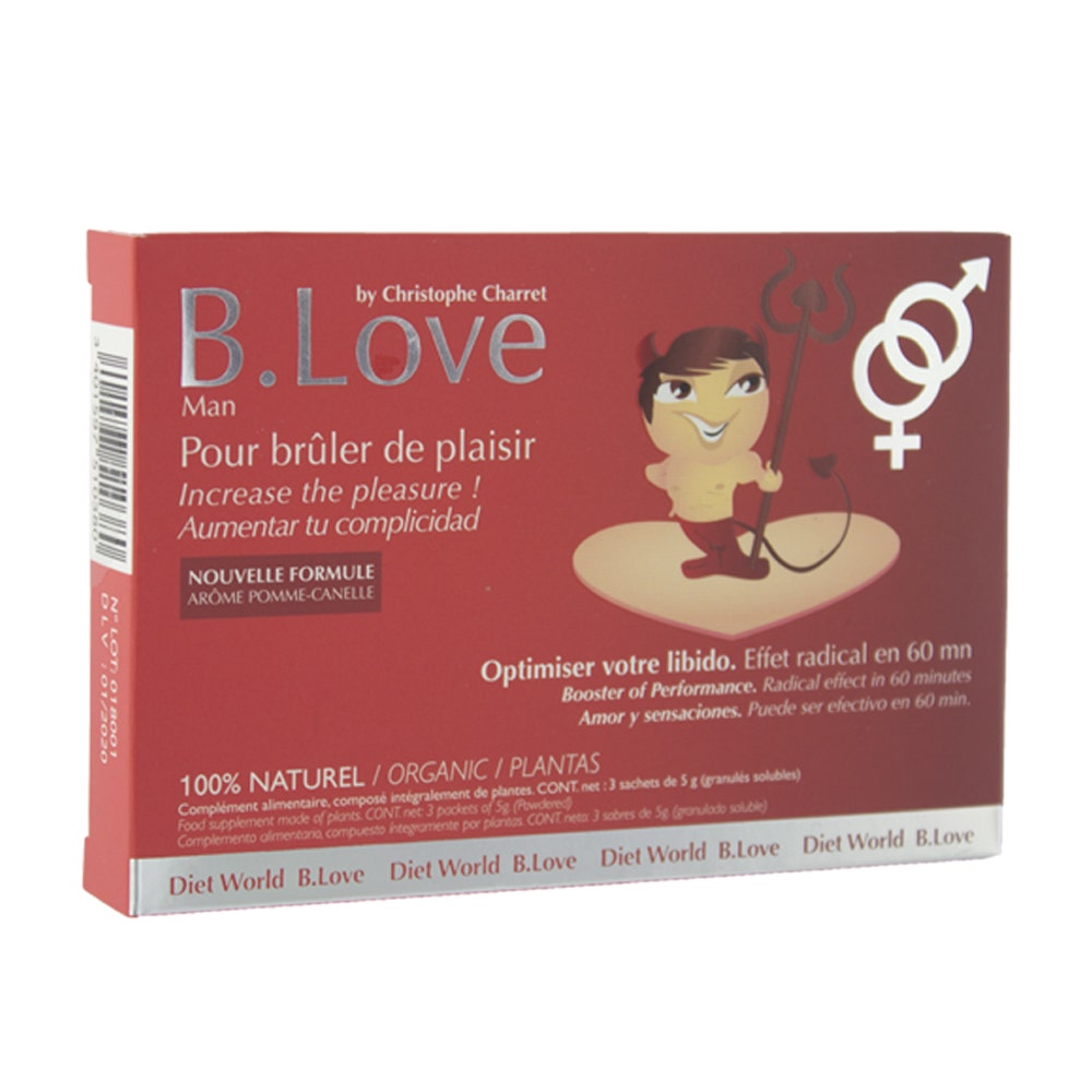 Diet World Dietworld B. Love Man 3 Sobres De 5g