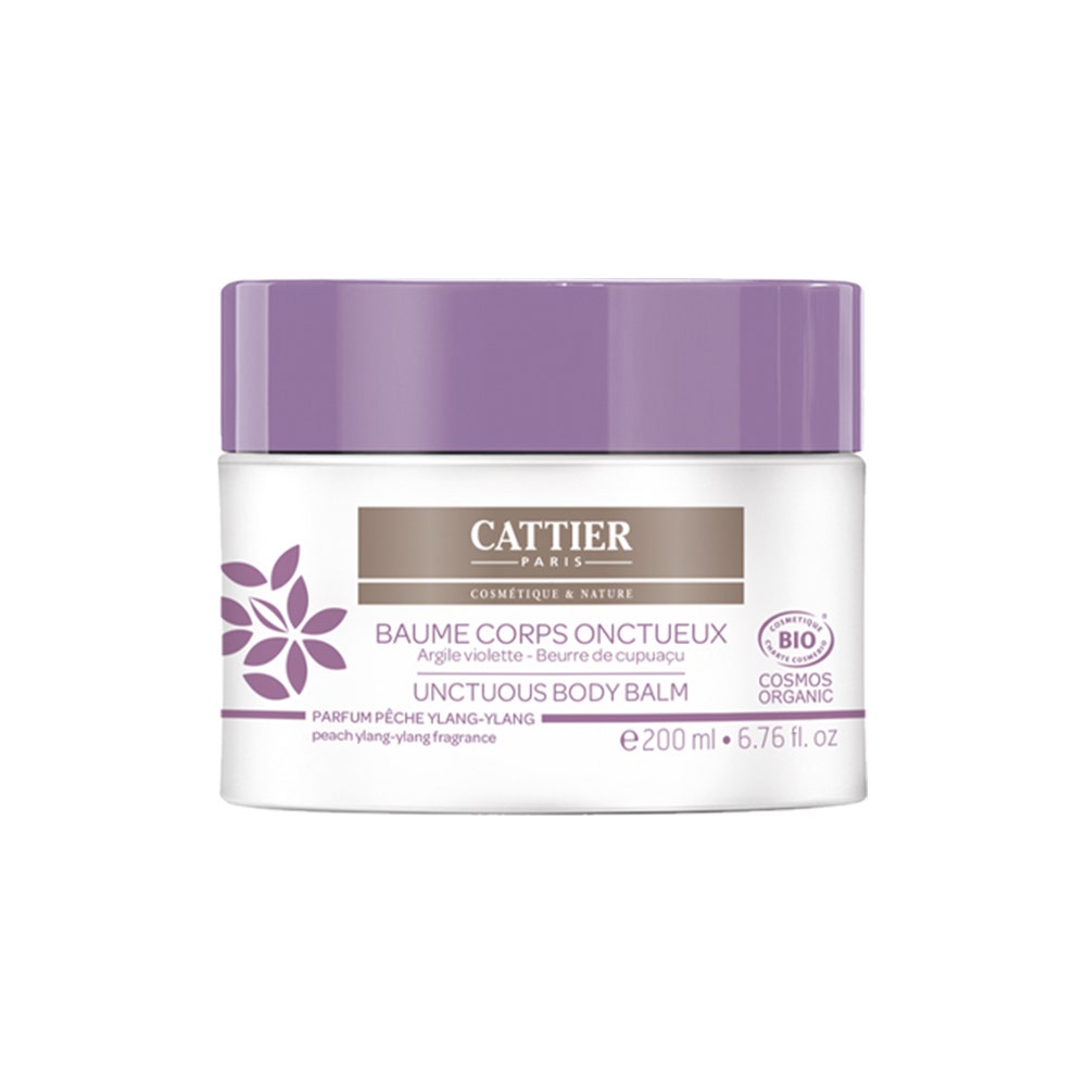 Cattier Bálsamo corporal fundente melocotón ylang-ylang bio 200ml