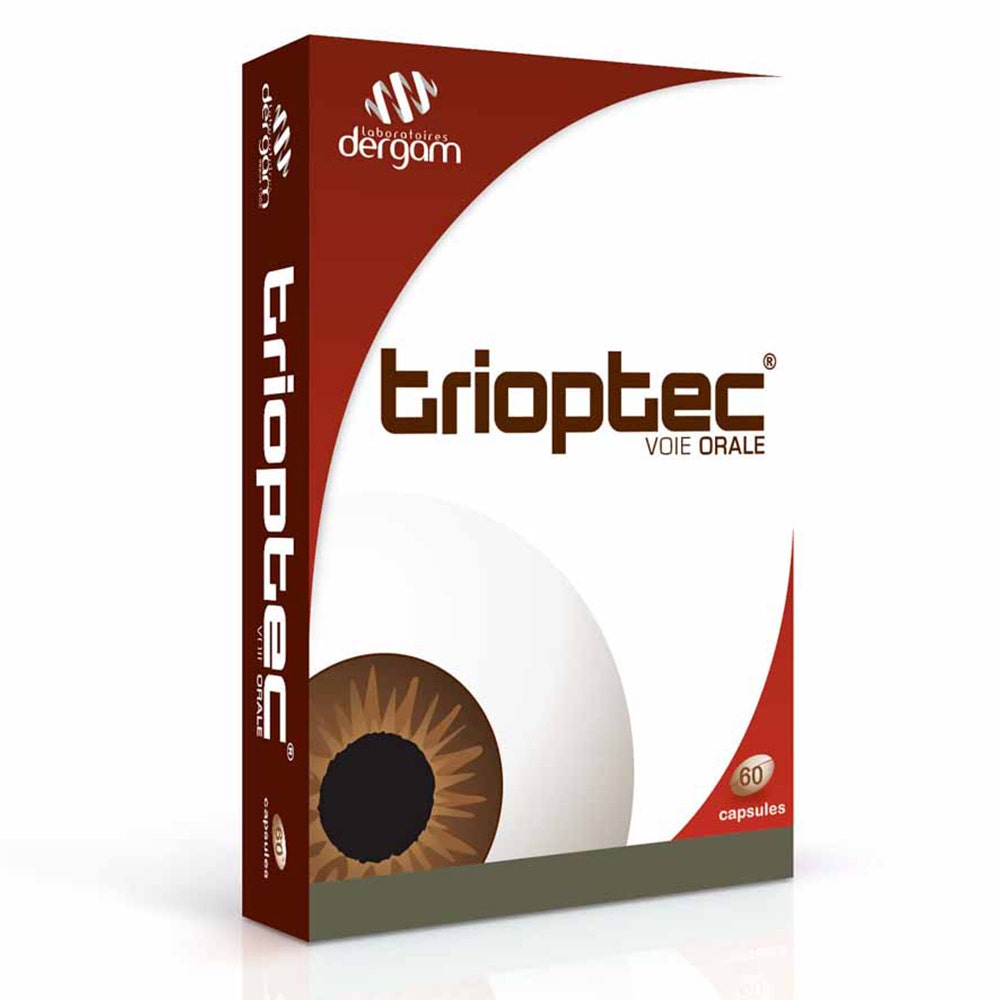 Dergam Trioptec Antienvejecimiento Ocular 60 Cápsulas
