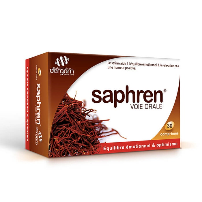 Saphren 30 Comprimidos Dergam