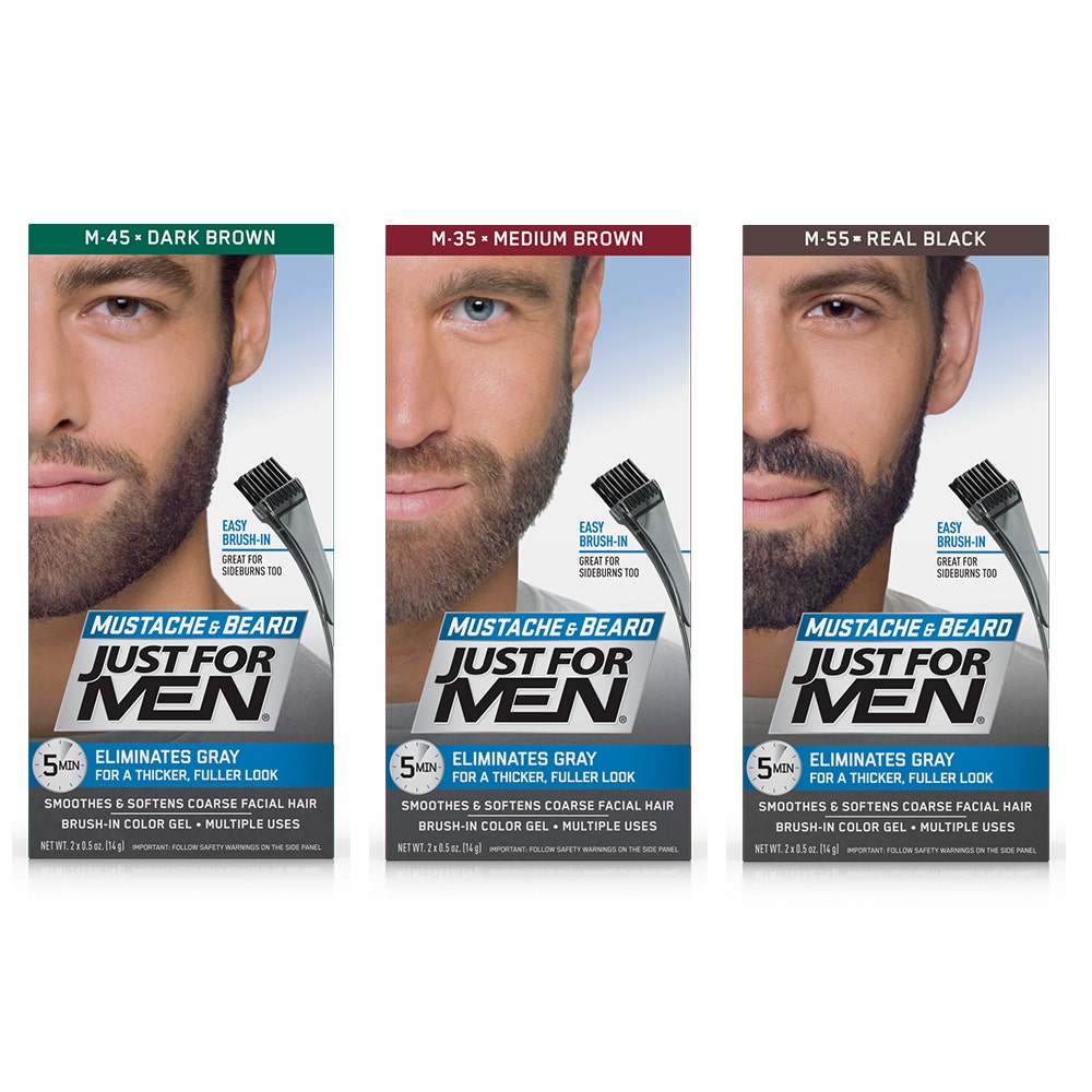 Justformen Coloración de la barba y el bigote