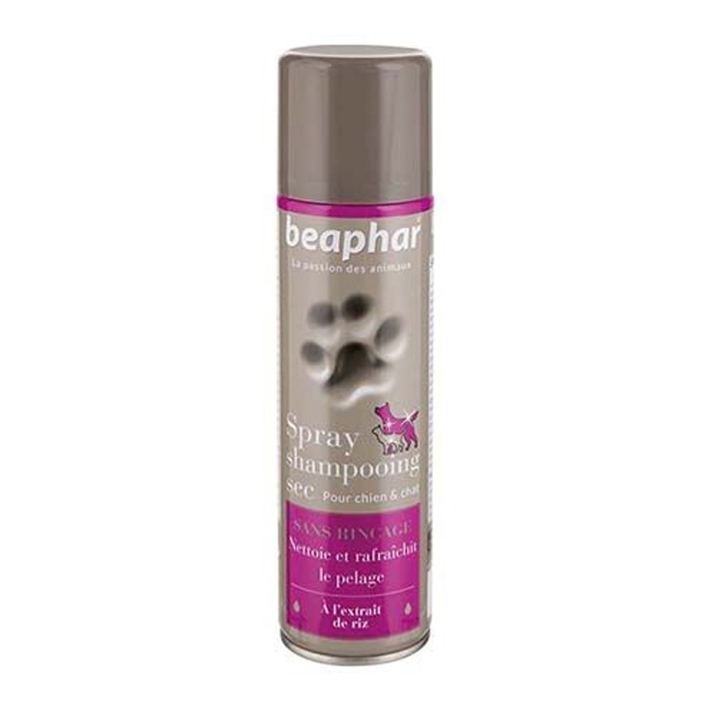 Beaphar Spray Champú Seco Sin Aclarado Perro Gato 250ml