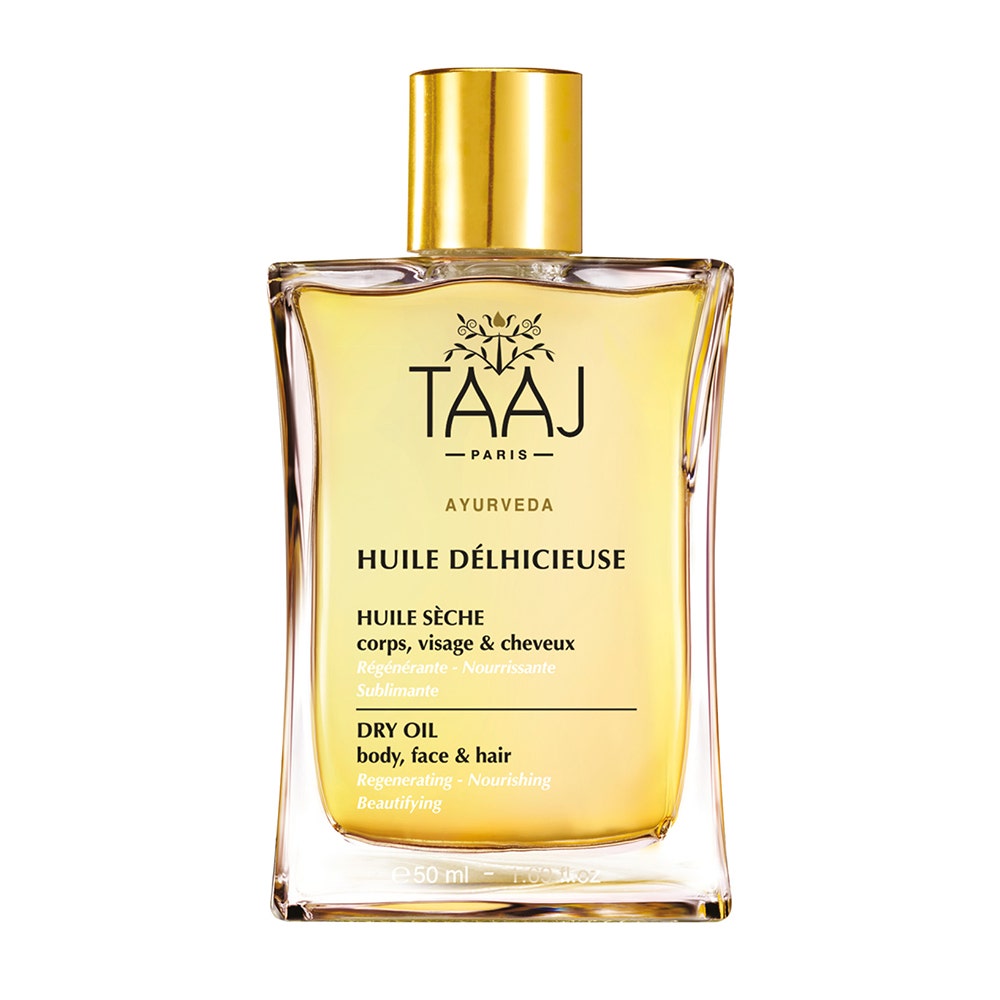 Taaj Huile Delhicieuse Seche Visage Corps Cheveux 50ml
