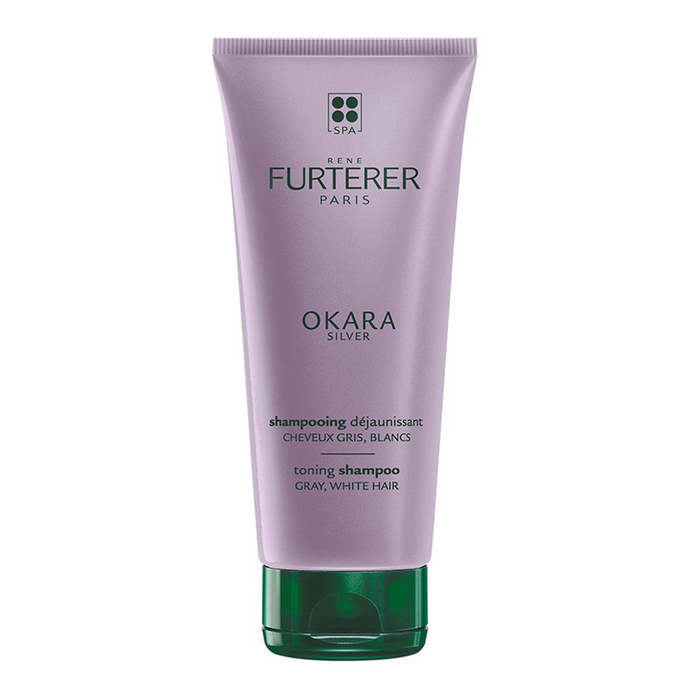 René Furterer Okara Silver champú morado cabello gris con canas o rubio platino 200 ml