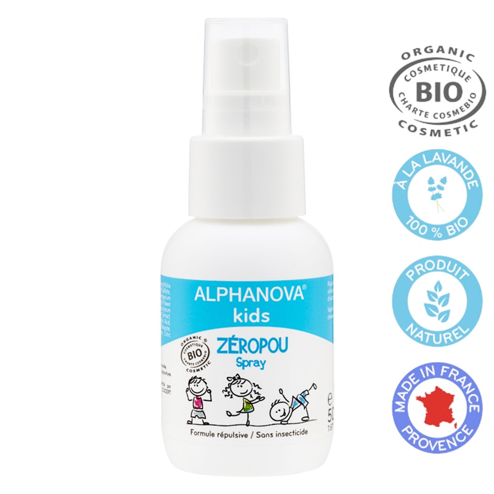 Alphanova Kids Spray cero piojos bio 50ml