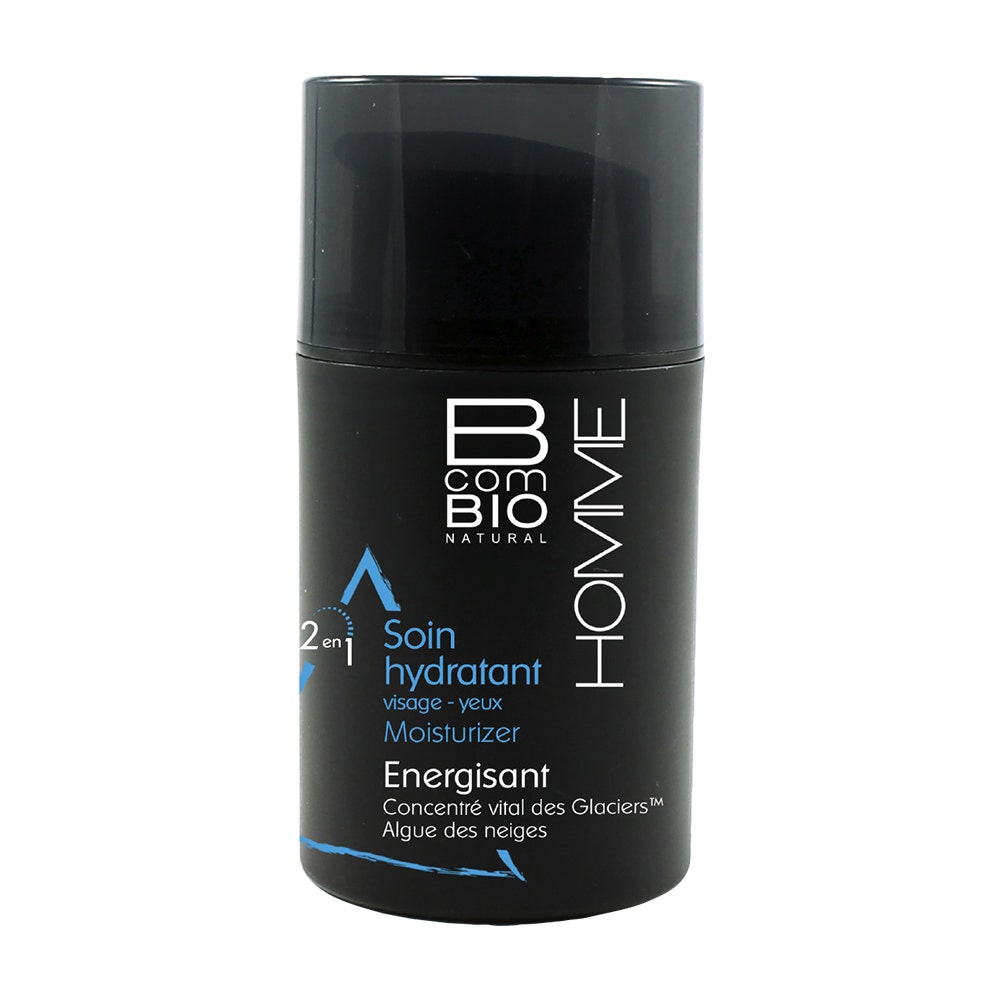 Bcombio Hombre Cuidado Hidratante Energizante Bio Natural Homme 50ml