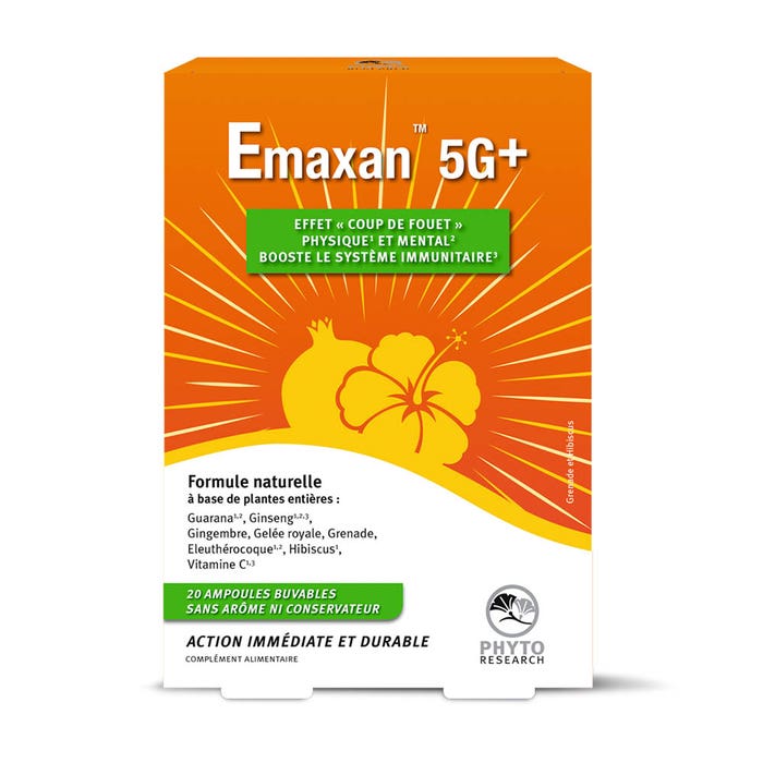Emaxan + 20 ampollas 5g Phytoresearch