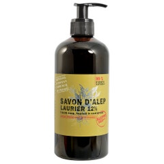 Tadé Jabón líquido de Alepo 12% Laurel Piel seca e intolerante 500 ml