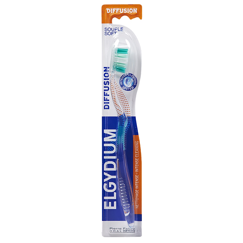 Elgydium Diffusion Cepillo de dientes suave
