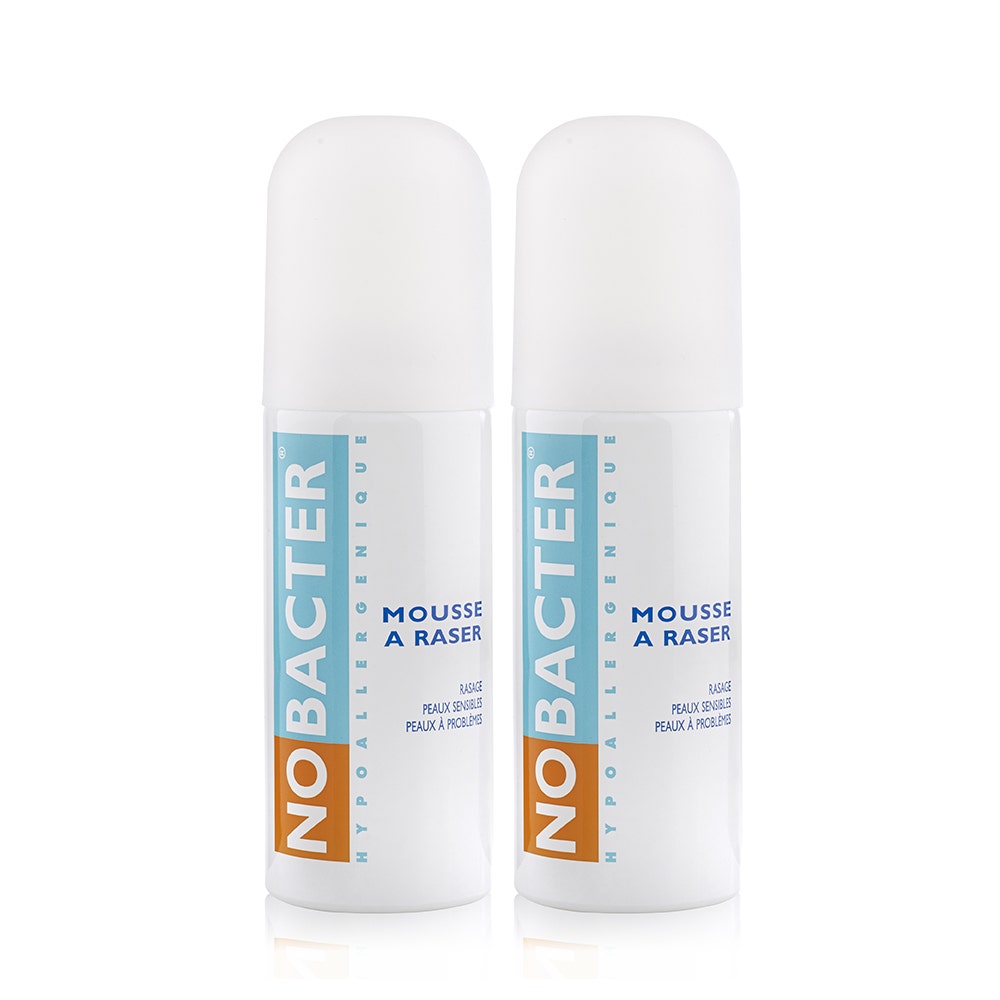 Nobacter Espuma De Afeitar Pieles Sensibles O Con Problemas 2x150 ml