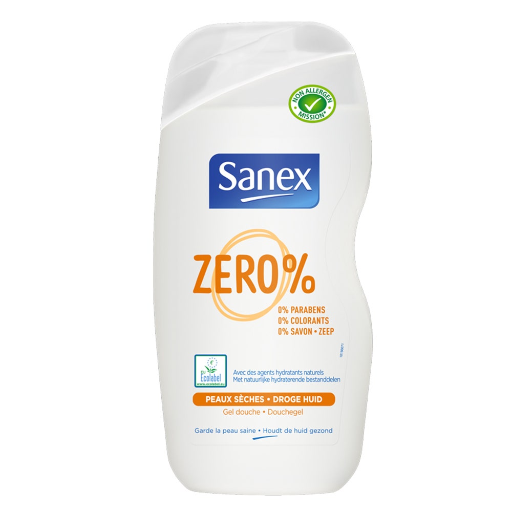 Sanex Gel De Ducha Zero % Pieles Secas 500 ml